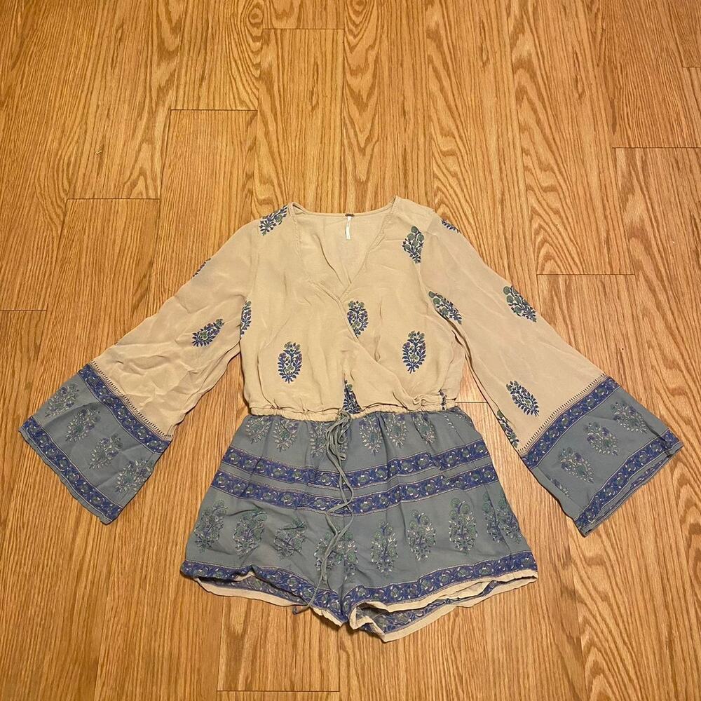 Free People long-sleeve romper